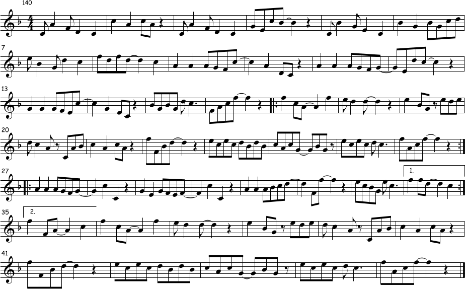 & b 4 4 j œ œ j œ œ œ œ œ œ œ Œ j œ œ j œ œ œ œ œ œ œ œ Œ j œ œ j œ œ œ œ œ œ œ œ œ & b 7 J œ œ j œ œ œ œ œ œ œ œ œ œ œ œ œ œ œ œ œ œ œ Œ œ œ œ œ œ œ œ œ œ œ œ Œ & b . . 13 œ œ œ œ œ œ œ œ œ œ Œ œ œ œ œ J œ . œ œ œ œ œ œ Œ œ œ œ œ œ J œ œ J œ œ Œ œ œ œ ‰ œ œ œ & b . . 20 J œ œ j œ ‰ œ œ œ œ œ œ œ Œ œ œ œ œ œ Œ œ œ œ œ œ œ œ œ œ œ œ œ œ œ œ ‰ œ œ œ œ J œ . œ œ œ œ œ œ Œ & b . . . . 27 œ œ œ œ œ œ œ œ œ Œ œ œ œ œ œ œ œ œ œ Œ œ œ œ œ œ œ œ œ œ œ Œ œ œ œ œ J œ . œ 1 . œ œ œ œ œ & b 35 2 . œ œ œ œ œ œ œ œ œ œ J œ œ J œ œ Œ œ œ œ ‰ œ œ œ J œ œ j œ ‰ œ œ œ œ œ œ œ Œ & b 41 œ œ œ œ œ Œ œ œ œ œ œ œ œ œ œ œ œ œ œ œ œ ‰ œ œ œ œ J œ . œ œ œ œ œ œ Œ 140