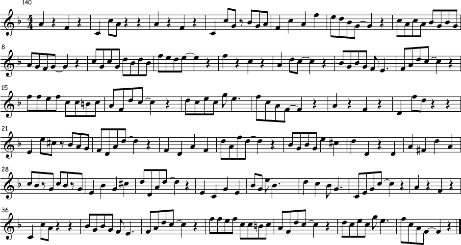 & b 4 4 œ Œ œ Œ œ œ œ Œ Œ œ Œ œ Œ œ œ œ ‰ œ œ œ œ œ œ œ œ œ œ œ œ Œ œ œ œ œ œ œ œ œ & b 8 œ œ œ œ œ Œ œ œ œ œ œ œ œ œ œ œ œ œ œ Œ œ Œ œ Œ œ œ œ œ Œ œ œ œ œ j œ . œ œ œ œ œ œ Œ & b 15 œ œ œ œ œ œ œ n œ œ œ œ œ œ Œ œ œ œ œ J œ . œ œ œ œ œ œ Œ œ Œ œ Œ œ œ œ Œ Œ & b 21 œ œ œ # ‰ œ œ œ œ œ œ œ œ Œ œ œ œ œ œ œ œ œ œ Œ œ œ œ œ œ œ # œ œ Œ œ œ œ # œ œ & b 28 œ œ ‰ œ œ œ ‰ œ œ œ œ œ # œ œ œ œ œ Œ œ œ œ œ œ œ J œ . œ œ œ J œ . œ œ œ œ œ œ Œ œ Œ œ Œ & b 36 œ œ œ Œ Œ œ œ œ œ j œ . œ œ œ œ œ œ Œ œ œ œ œ œ œ œ n œ œ œ œ œ œ Œ œ œ œ œ J œ . œ œ œ œ œ œ Œ 140